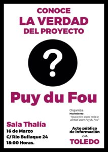 Cartel acto público sala thalía 16-03-2018 (1)