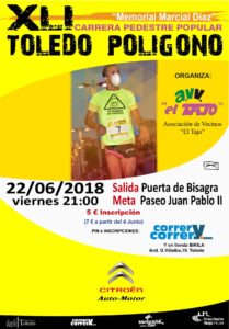 CARRERA TOLEDO POLIGONO 2018