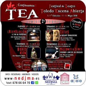 Postal 2 Semana Festval TEA - PRESS
