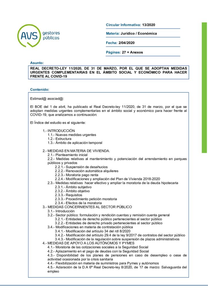 thumbnail of Circular Informativa 13.- RD.L 11_Medidas urgentes complementarias COVID.19_web