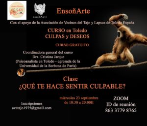 Cartel septiembre Culpas y deseos 20