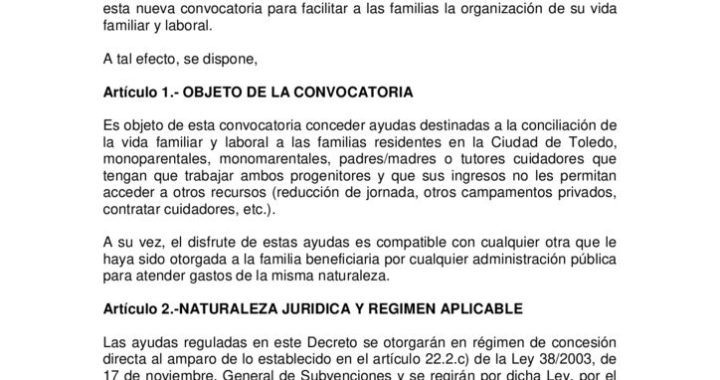 thumbnail of Convocatoria de ayudas conciliación (1)