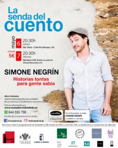 SIMONE NEGRI EL6 DE MAYO EN LA SALA THALÍA