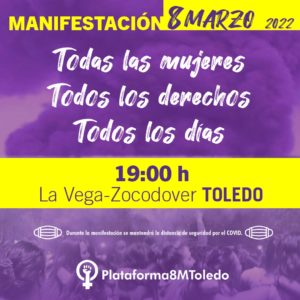 CARTEL 8M MANIFESTACION 2022