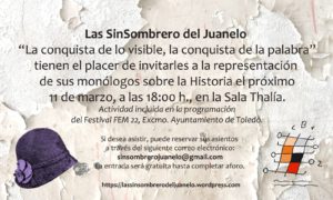 Invitación SinSombrero 11 M