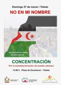 POR LA AUTODETERMINACIÓN DEL PUEBLO SAHARAUI