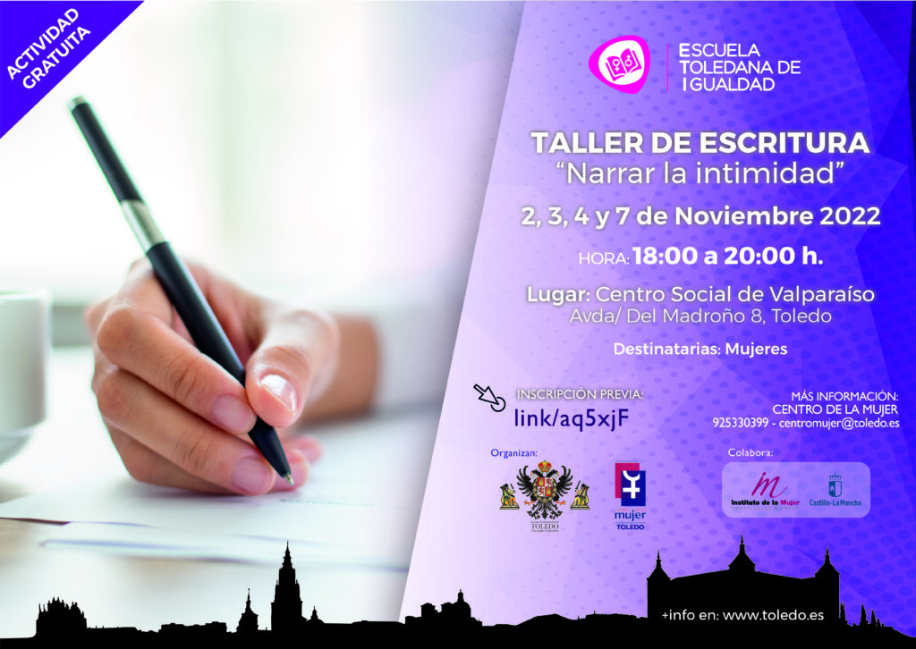 Taller de escritura. Escuela Toledana de Igualdad