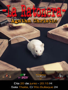 CARTEL OBRA DE TEATRO DE LA RATONERA