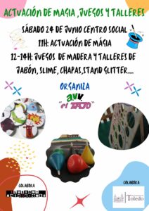 cartel actividad Infantil