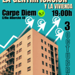 CHARLA SOBRE LA GENTRIFICACIÓN