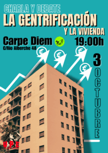 CHARLA GENTRIFICACIÓN