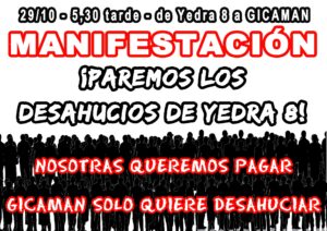 manifestación yedra