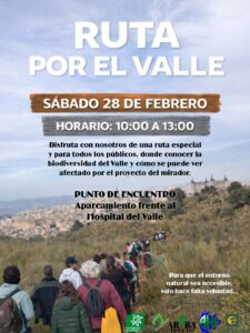 Ruta Valle 28 febrero
