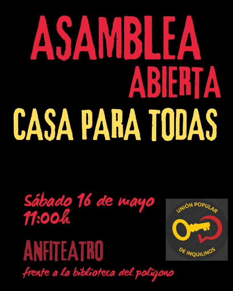 Asamblea vivienda mayo 2026